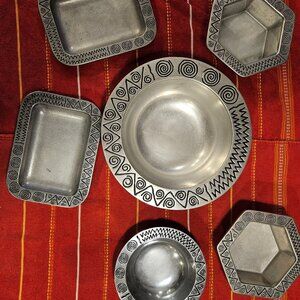 Wilton Armetale Pewter Serving Set
